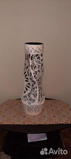 Ваза напольная керамическая