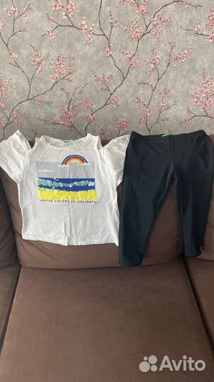 Детские вещи пакетом для девочек 122 128