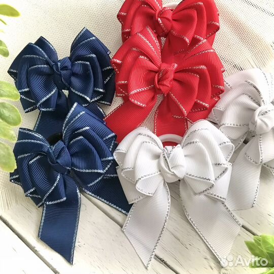 Стильные бантики для школы