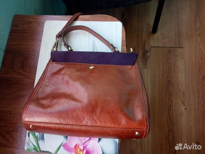 Сумка Kesslord нат кожа Франция новая