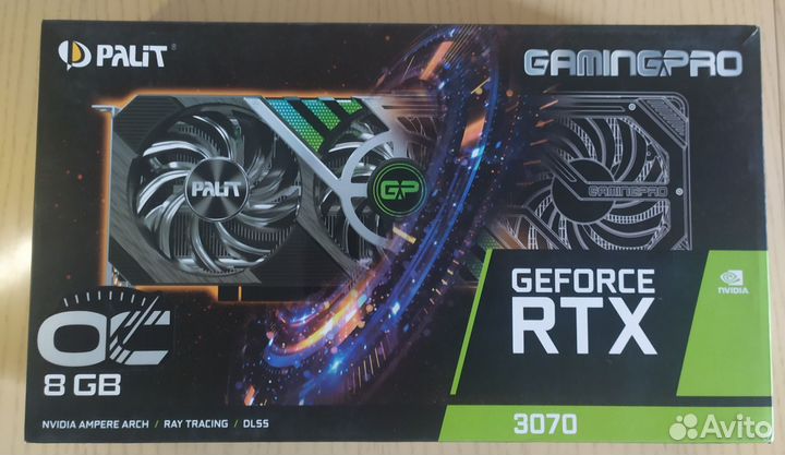 Видеокарта RTX 3070 Gaming Pro