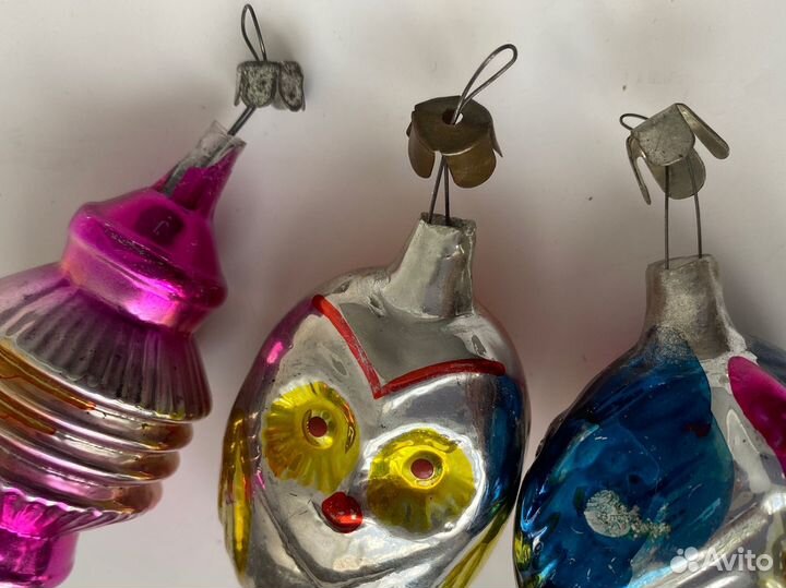 Елочные игрушки СССР одним лотом