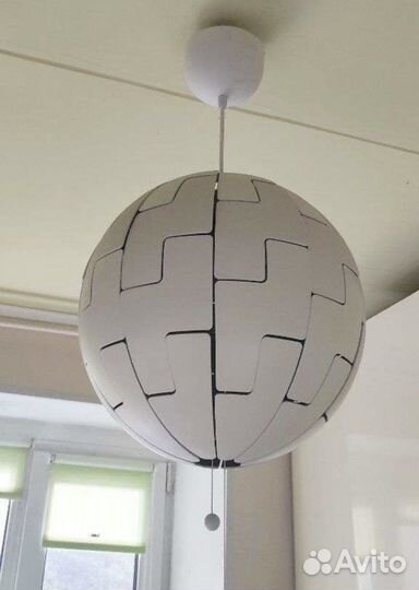 Люстра IKEA шар