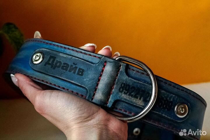 Ошейники для собак ручной работы