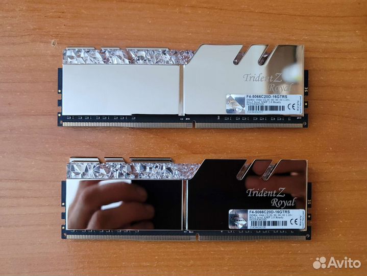 DDR4 G.Skill Royal RGB 16Gb 5066 Mhz