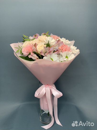 Живые цветы букеты