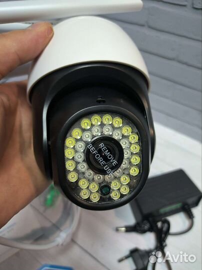 Камера видеонаблюдения 4G уличная sim v380 pro