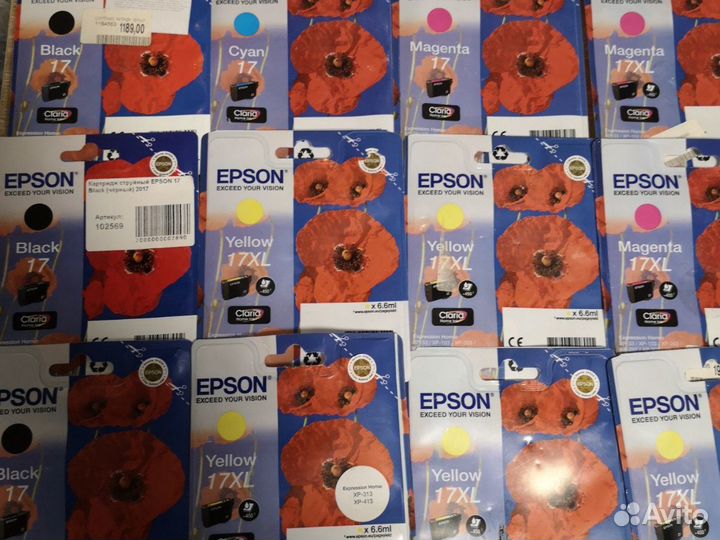 Картридж epson 17