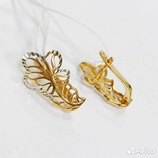 Золотые серьги