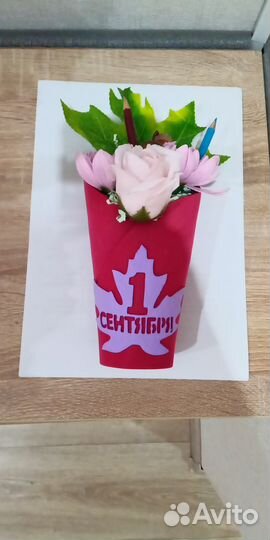 Букет из мыльных цветов