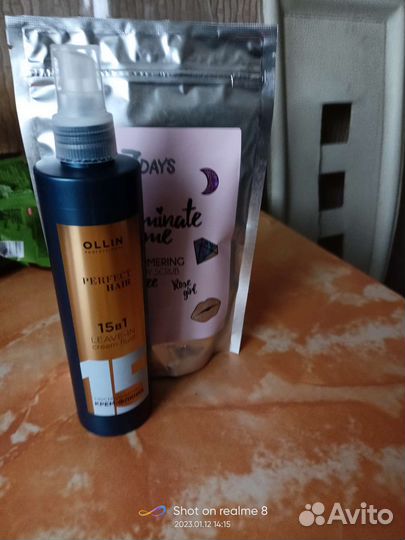 Новый для волос флюид