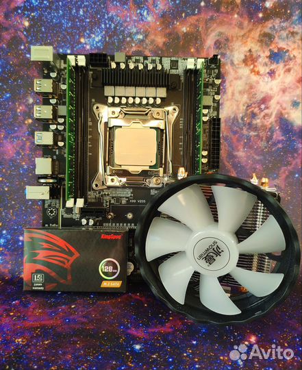 Комплект X99 2011v3 + Xeon 2640v3 + 16/32Gb DDR4