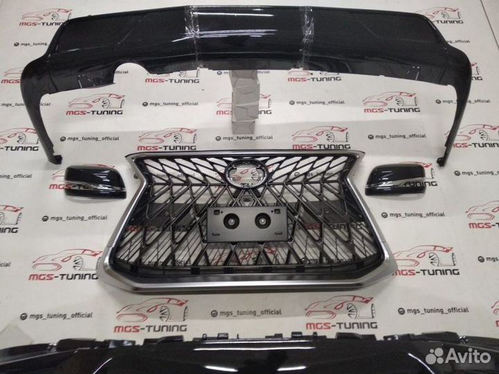 Обвес Superior TRD Lexus LX570 черный