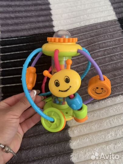 Игрушки - погремушки пакетом