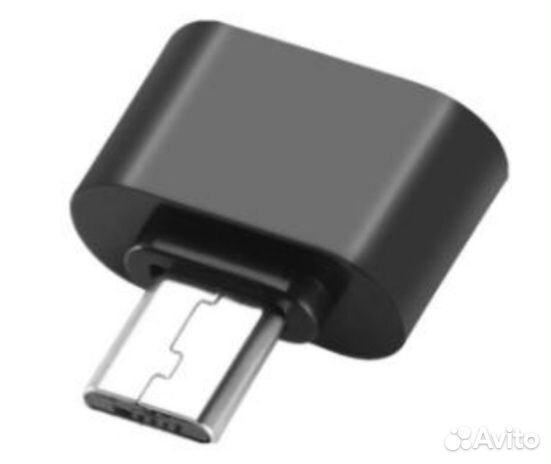 Переходник Micro USB на USB смартфона с Флешки