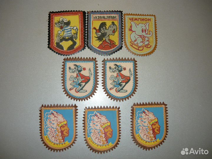 СССР Шеврон нашивка для детской одежды 1970-е годы