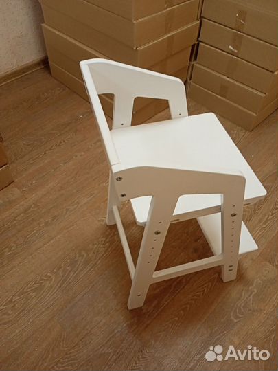 Детский растущий стул ортопедический. В стиле Икеа