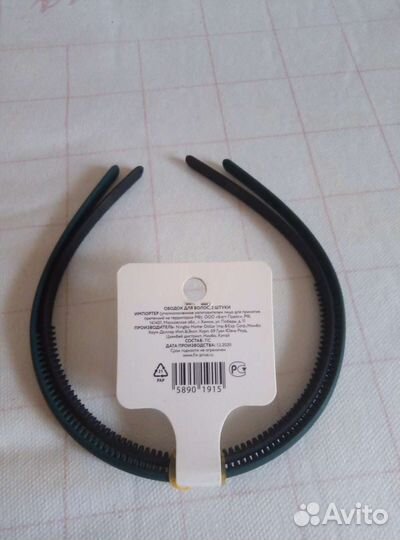 Ободок, резинки для волос