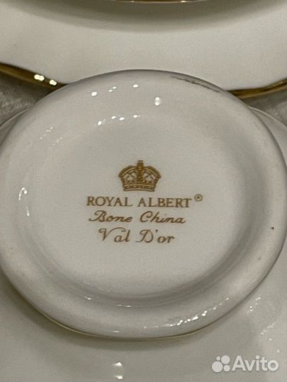 Чайный сервиз royal albert 6 персон 21 предмет