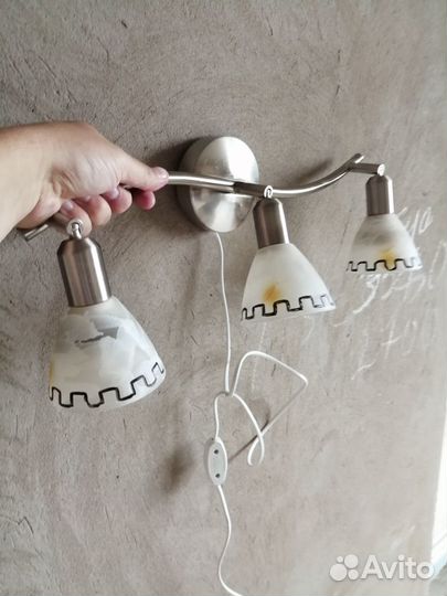 Светильник настенный б/у