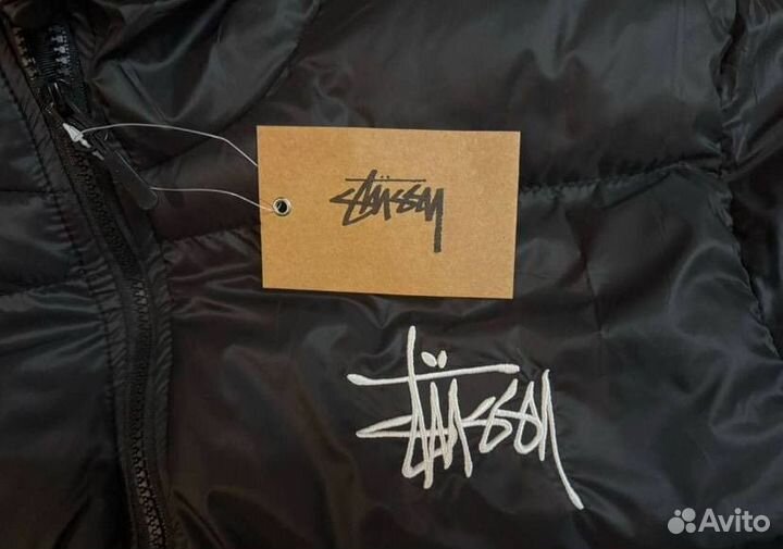 Пуховик Stussy micro ripstop