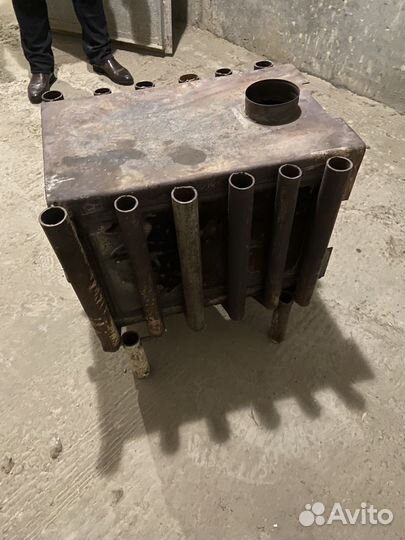 Буржуйка печка в гараж