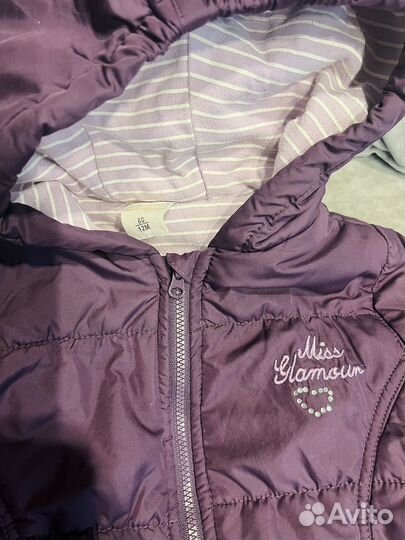 Вещи пакетом на девочку 80-92