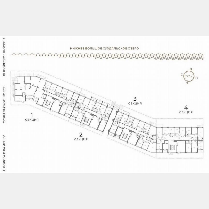 1-к. квартира, 40,9 м², 1/7 эт.