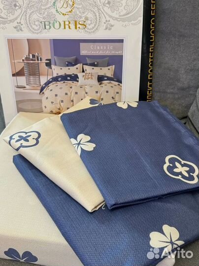 Постельное белье Boris 1,5 сатин