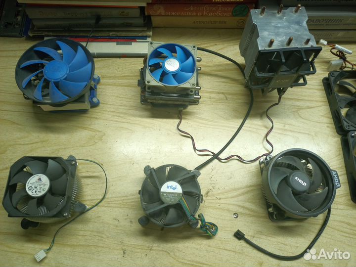 Кулера охлаждение процессора