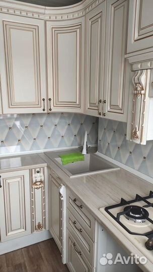 Модульная кухня Деметра,эмаль,патина