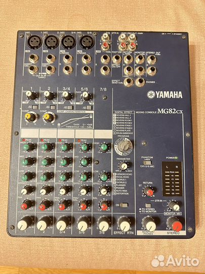 Микшерный пульт yamaha mg82cx