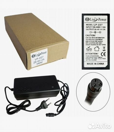 Блок питания Live-Power 29.4V LP-227