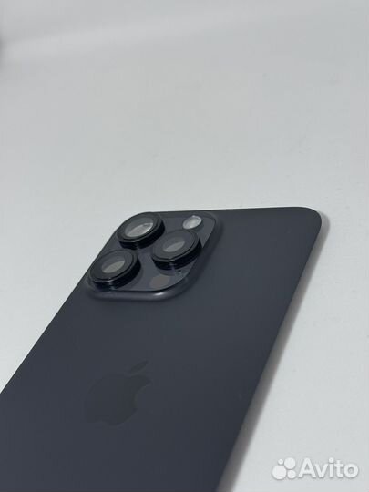 Задняя крышка iPhone 15 pro max black оригинал