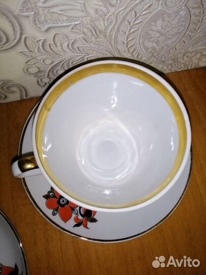 Чайная пара + блюдце лфз