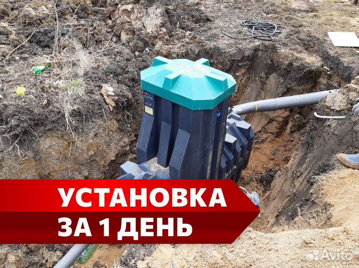 Септик Эргобокс в рассрочку