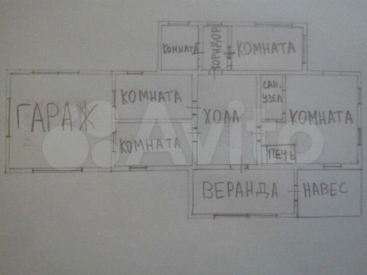 Дом 100 м² на участке 16 сот.