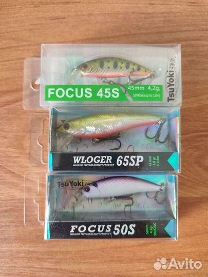 Воблеры новые и бу