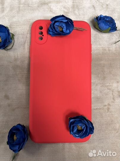 Чехол Silicone Case на iPhone XsMax