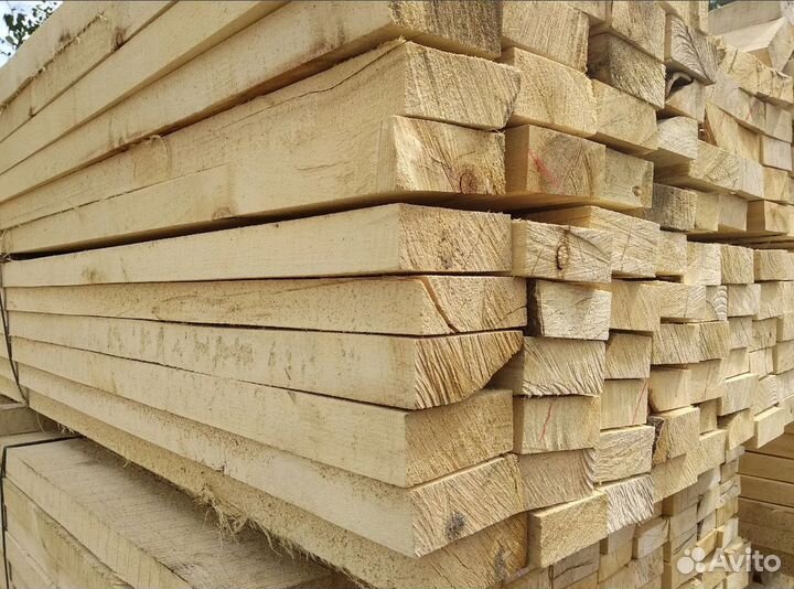 Доска обрезная 25*100*3000