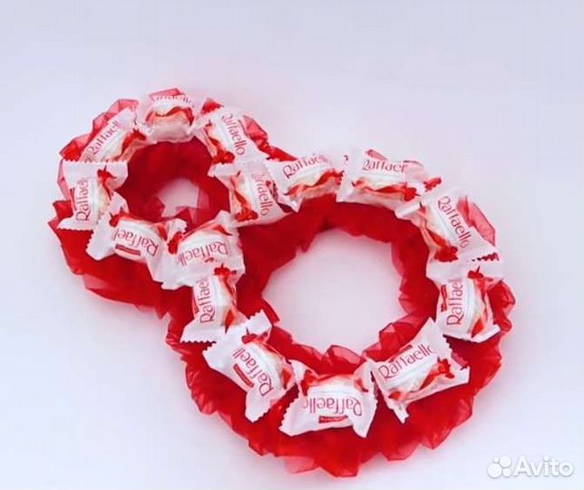 Сладкие букеты из конфет и шоколада