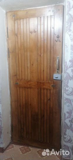 Дверь входная деревянная бу