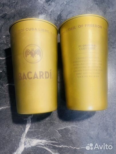 Стаканы бокалы bacardi