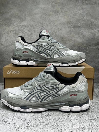 Кроссовки Asics Gel NYC White Steel Grey