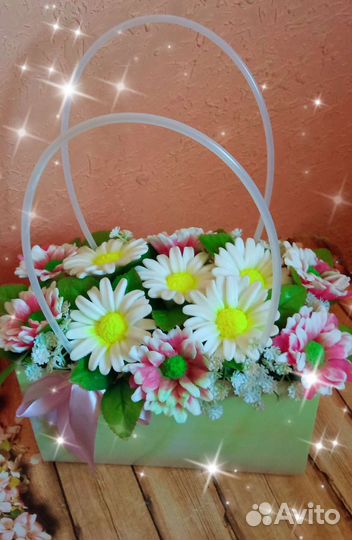 Букеты из мыла ручной работы