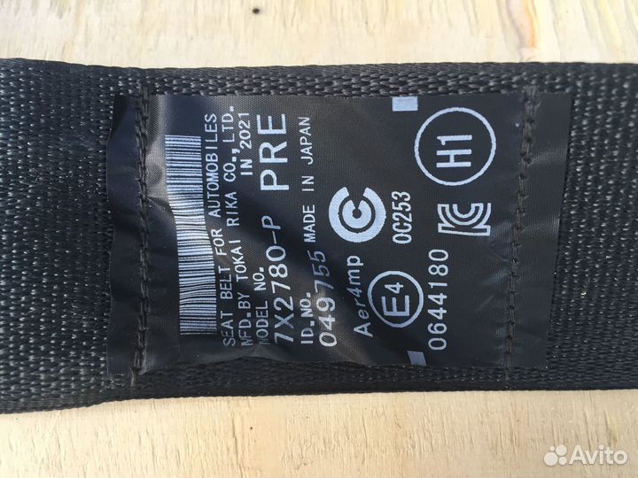 Ремень безопасности задний левый Lexus RX450h