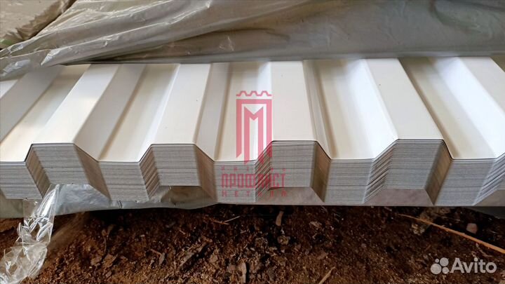 Профлист С21 белый