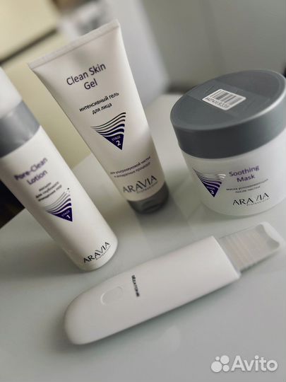 Набор для уз чистки лица (Gezatone+Aravia)