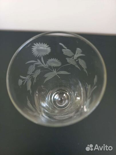 Фужеры для шампанского стекло СССР 8 шт