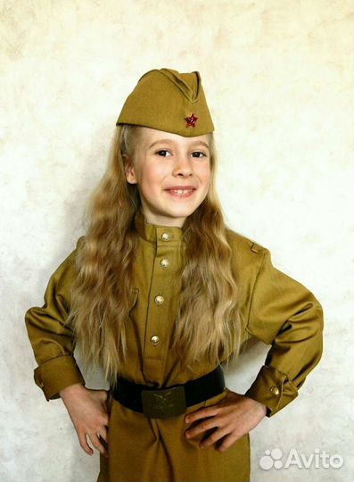 Прокат Детская Военная солдатская форма